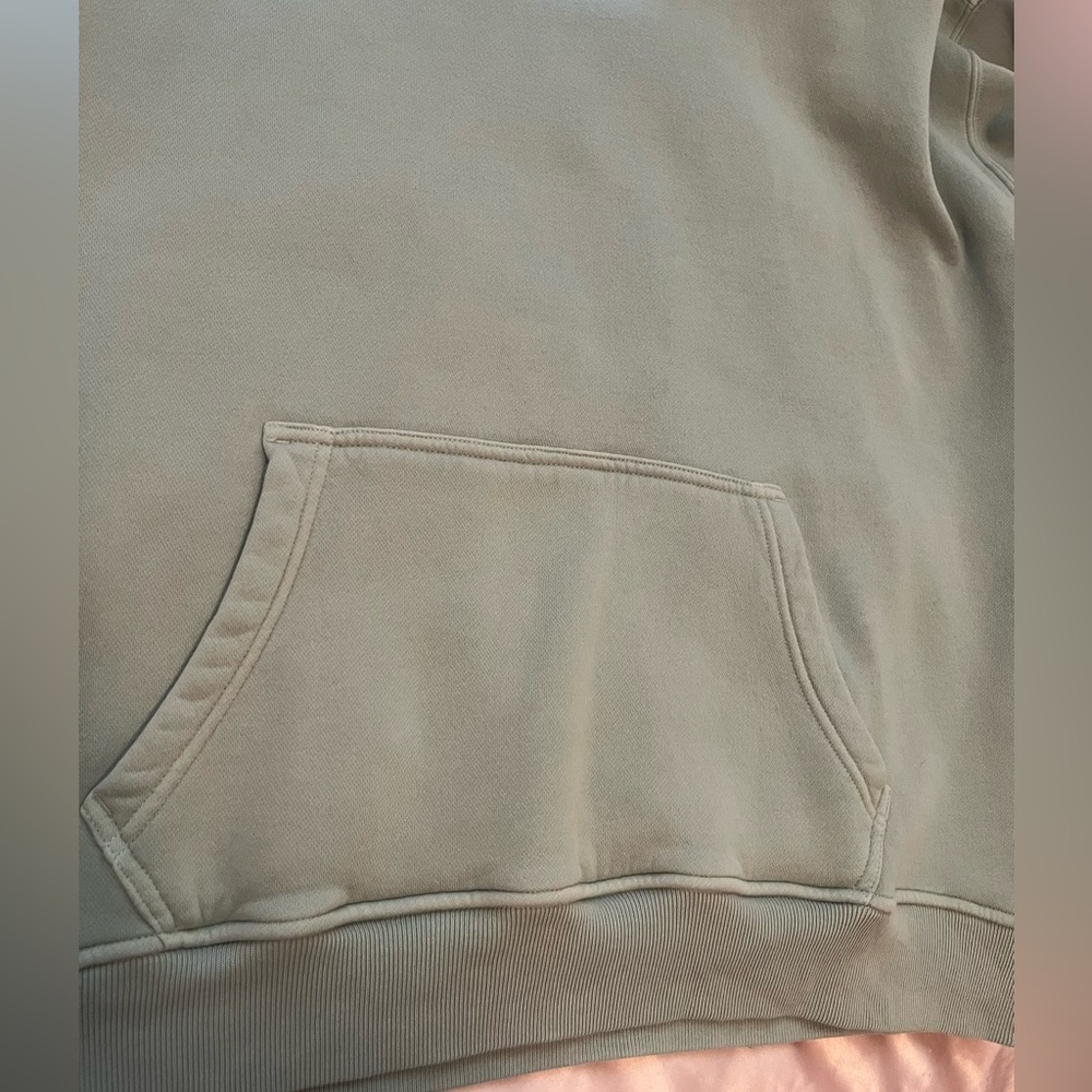 Abercrombie & Fitch Essential Popover Hoodie Green - Picture 6 of 8